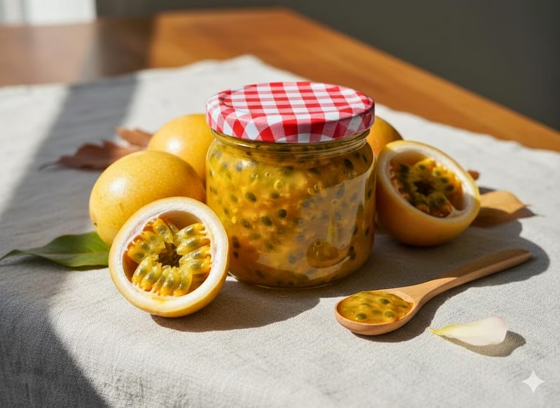 Maracuja lekvár – 200 g, importált friss gyümölcs, kézzel feldolgozva